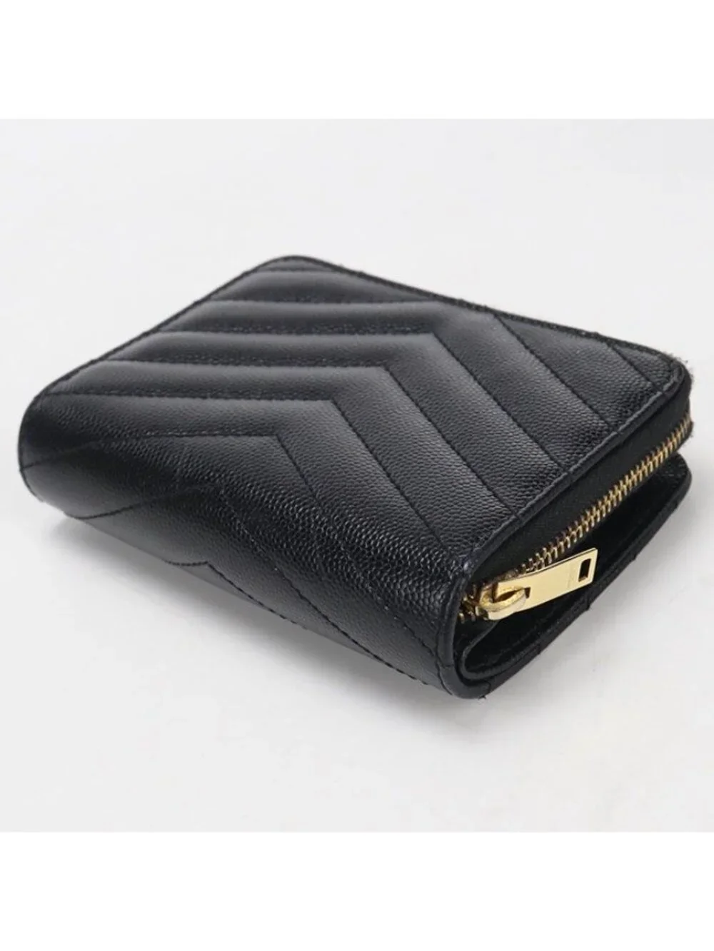 Saint Laurent Bifold Wallet Cassandra Leather - Picture 2 of 10